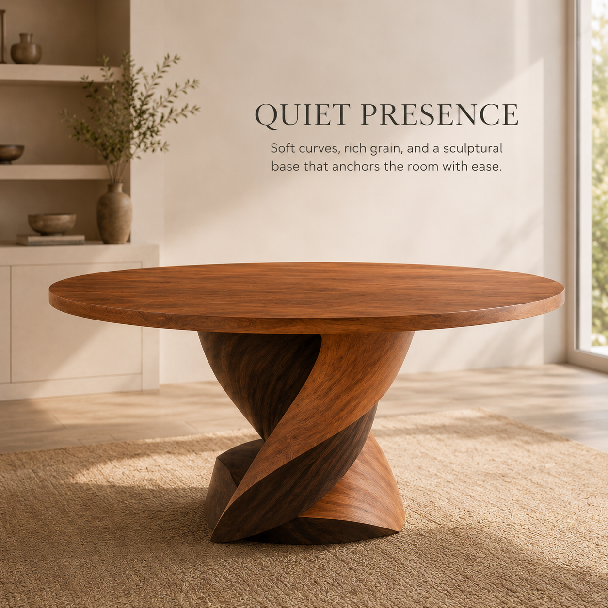 Canyon Rounded Dining Table - Design 033 - product image 06