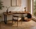 Avery Sculptural Executive Desk - Design 001 - main view
