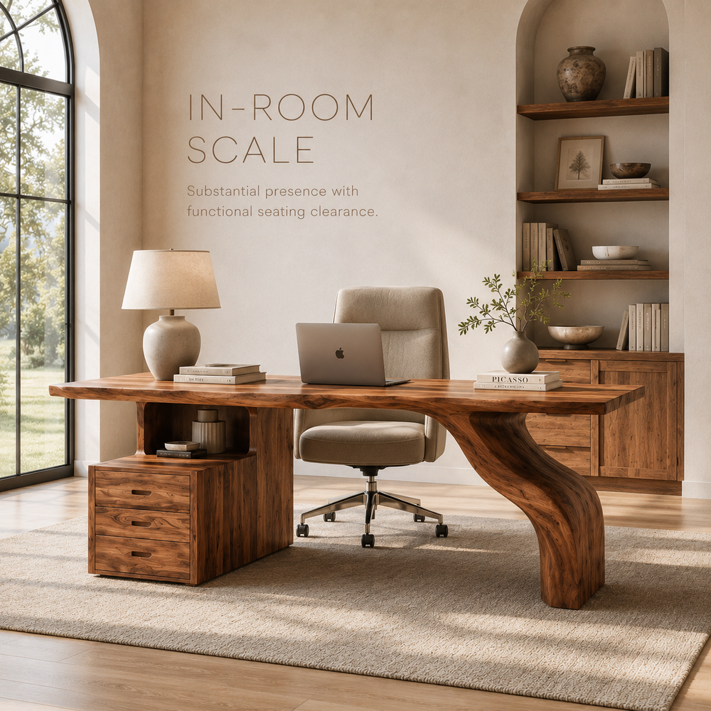 Marin Organic Modern Writing Desk - Design 003 - product image 04