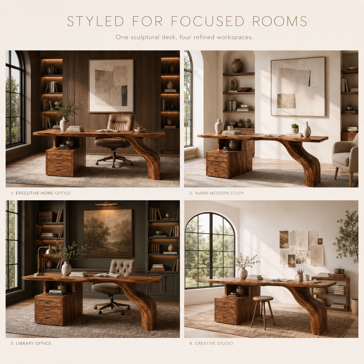 Marin Organic Modern Writing Desk - Design 003 - product image 10
