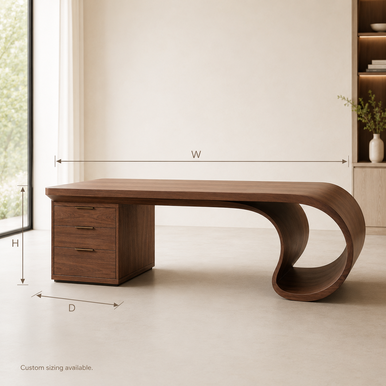 Isla Statement Home Office Desk - Design 004 - product image 08