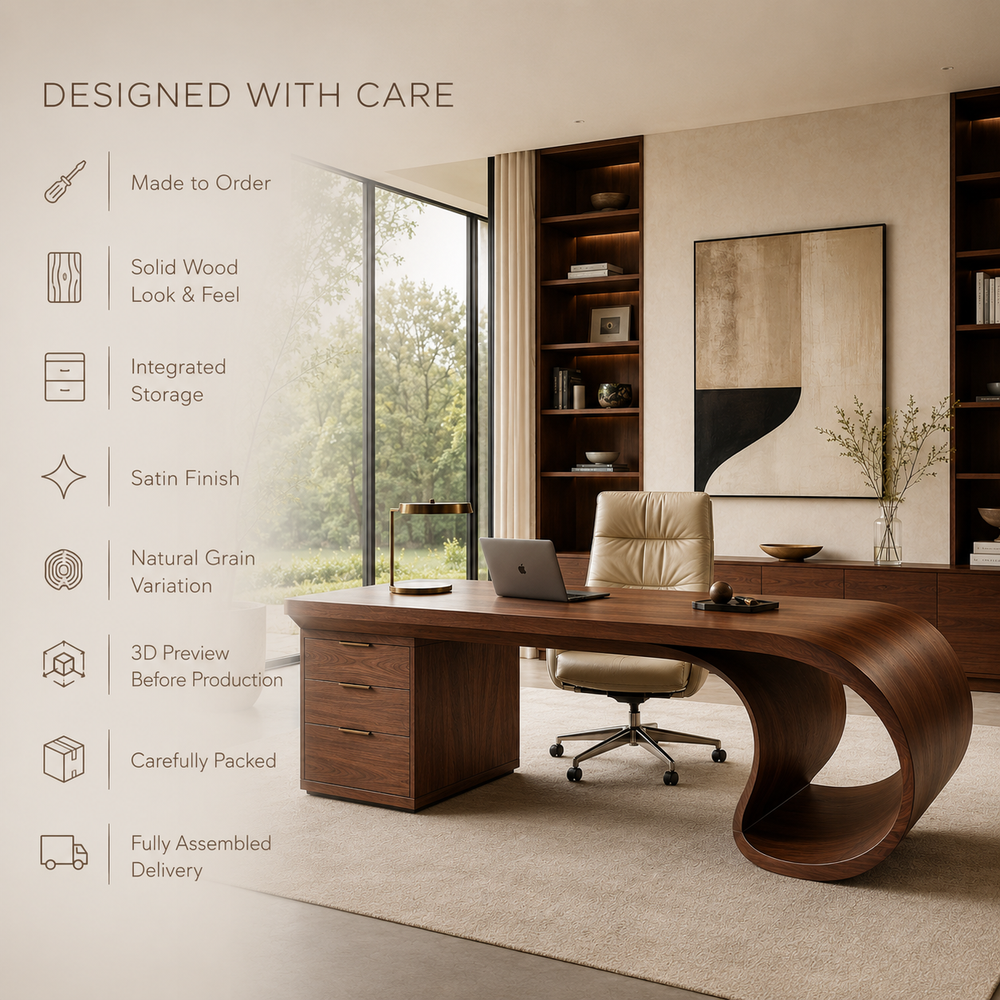 Isla Statement Home Office Desk - Design 004 - product image 10