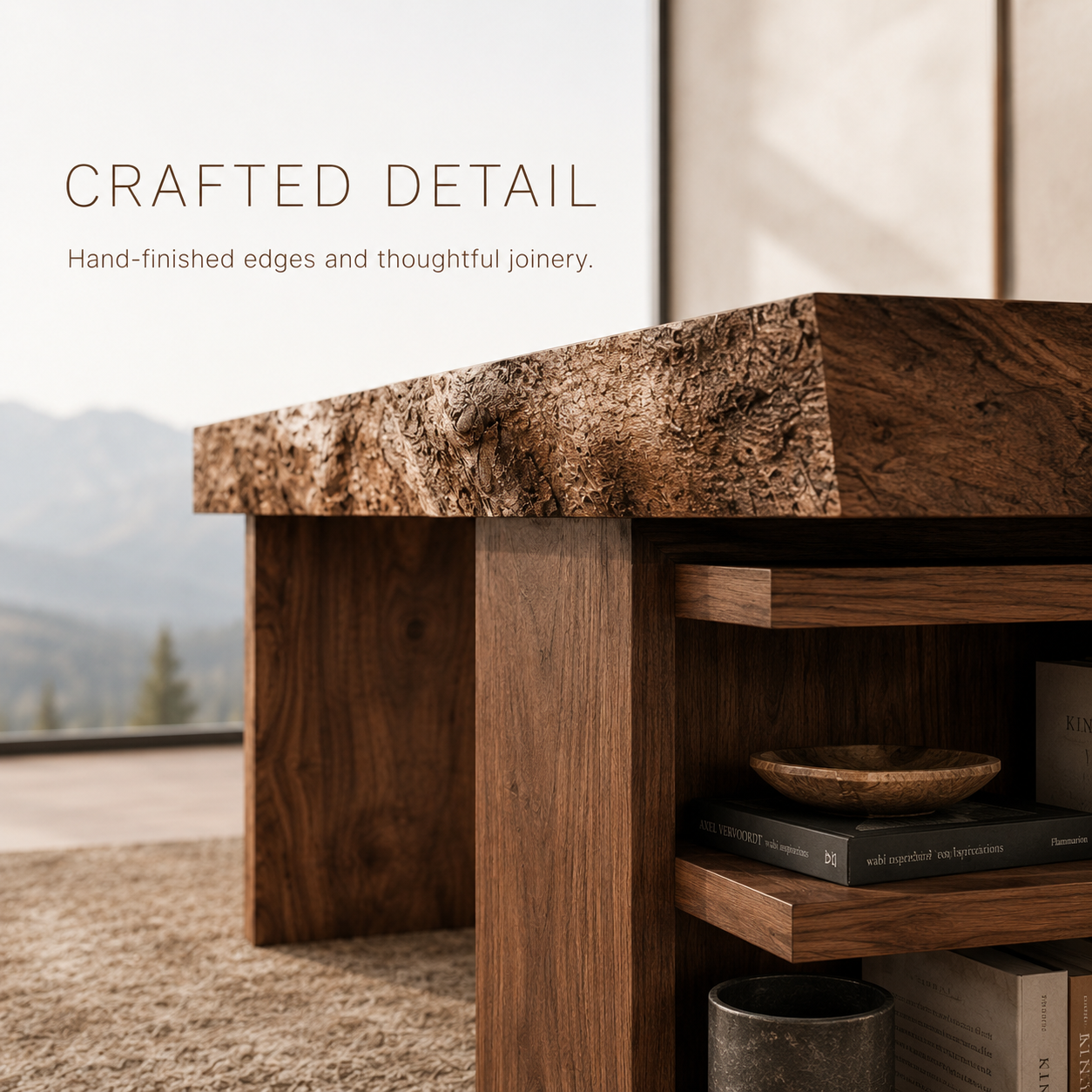 Soren Solid Wood Executive Desk - Design 005 - product image 06
