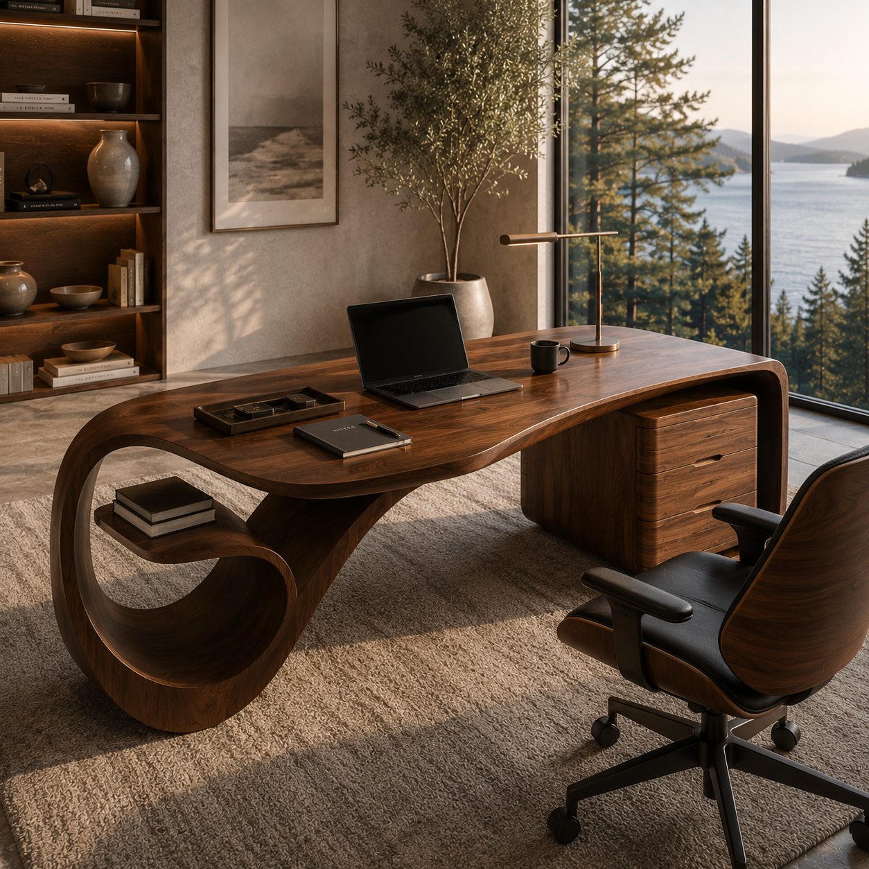 Elara Gallery Office Desk - Design 006 - main view