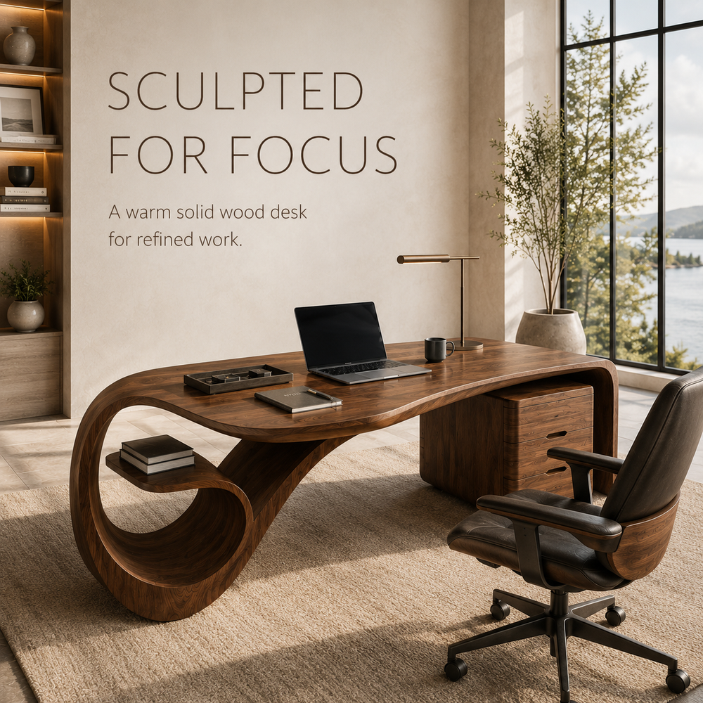 Elara Gallery Office Desk - Design 006 - product image 02