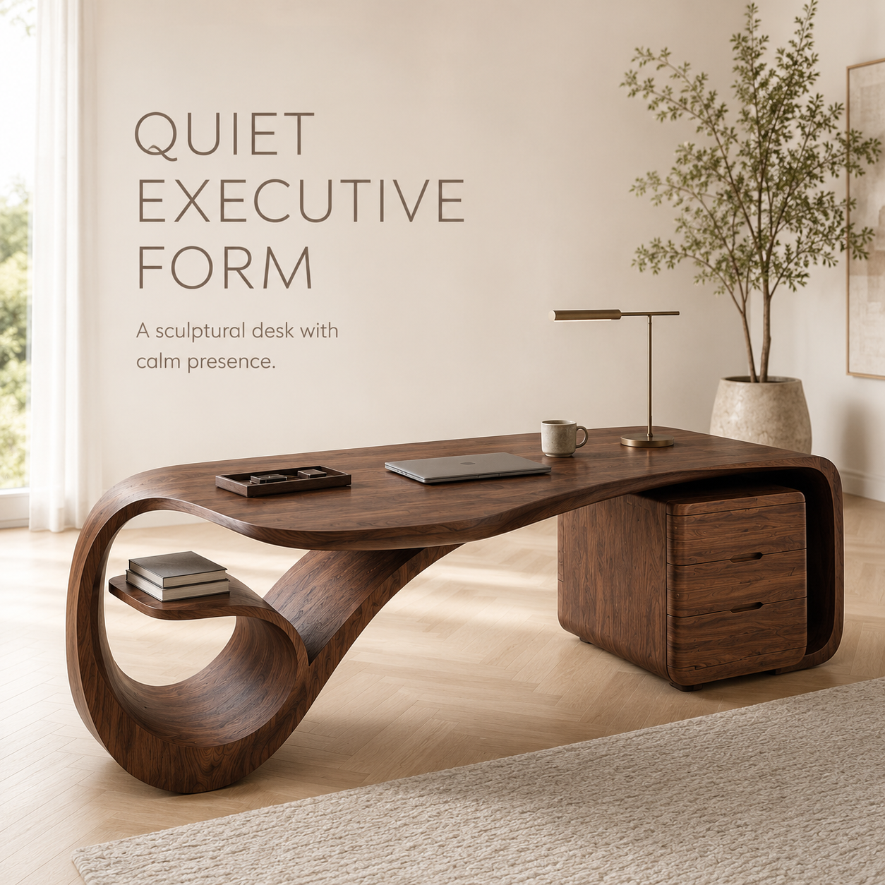 Elara Gallery Office Desk - Design 006 - product image 03