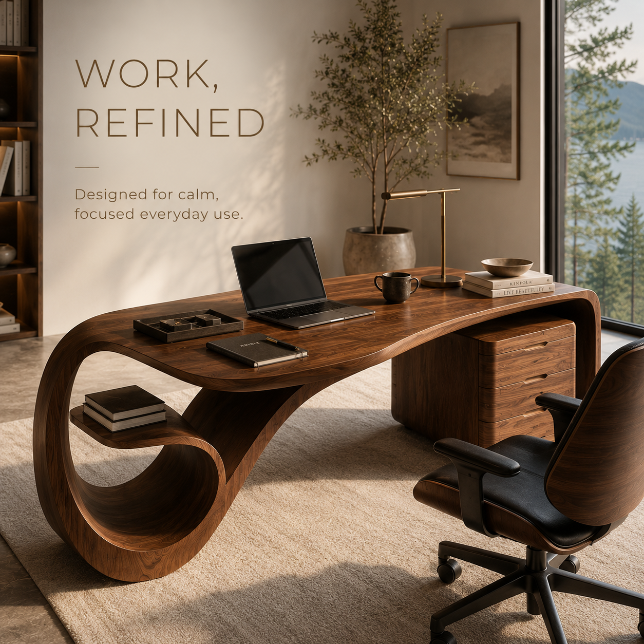 Elara Gallery Office Desk - Design 006 - product image 07
