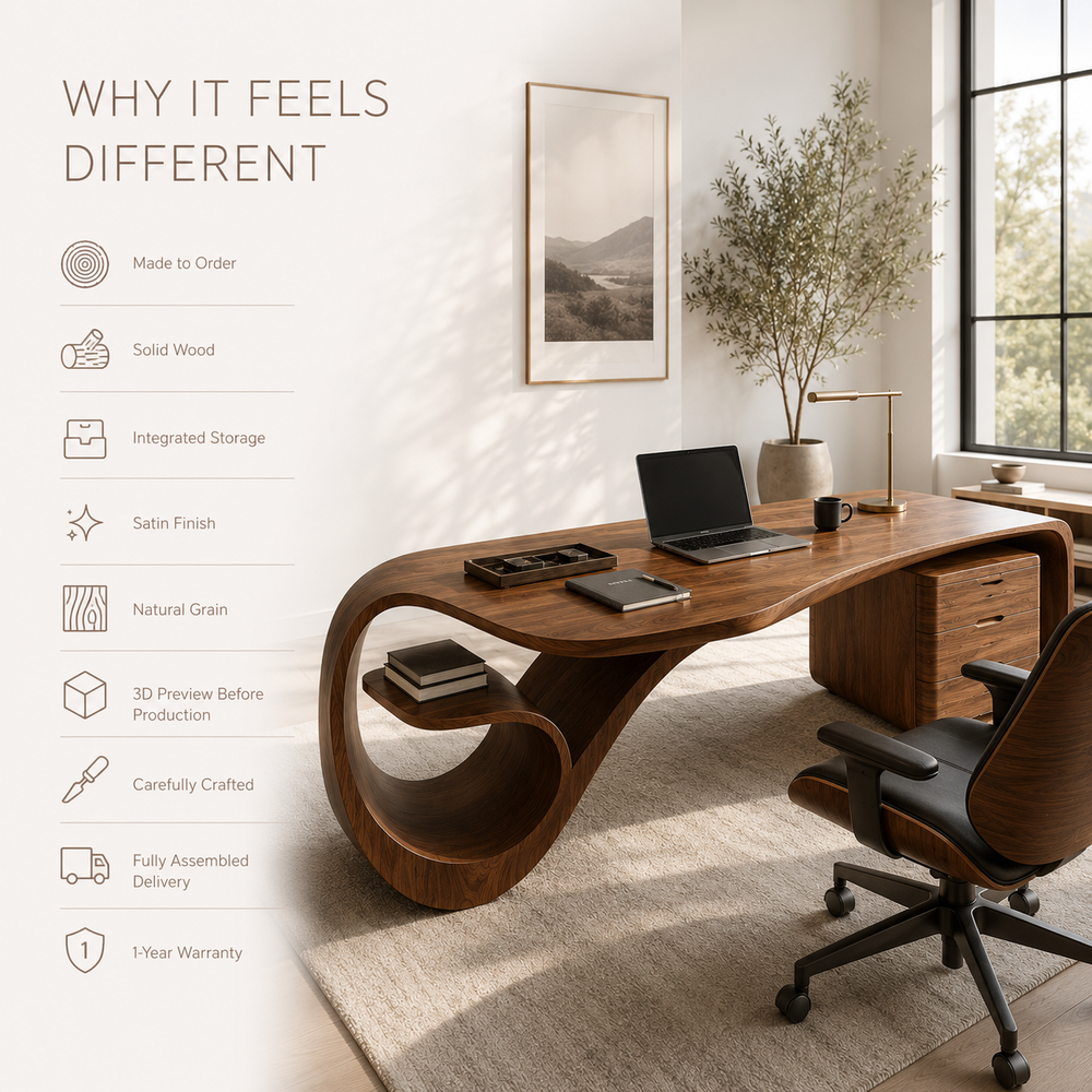Elara Gallery Office Desk - Design 006 - product image 09