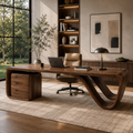Veyra Soft Curve Desk - Design 007 - main view