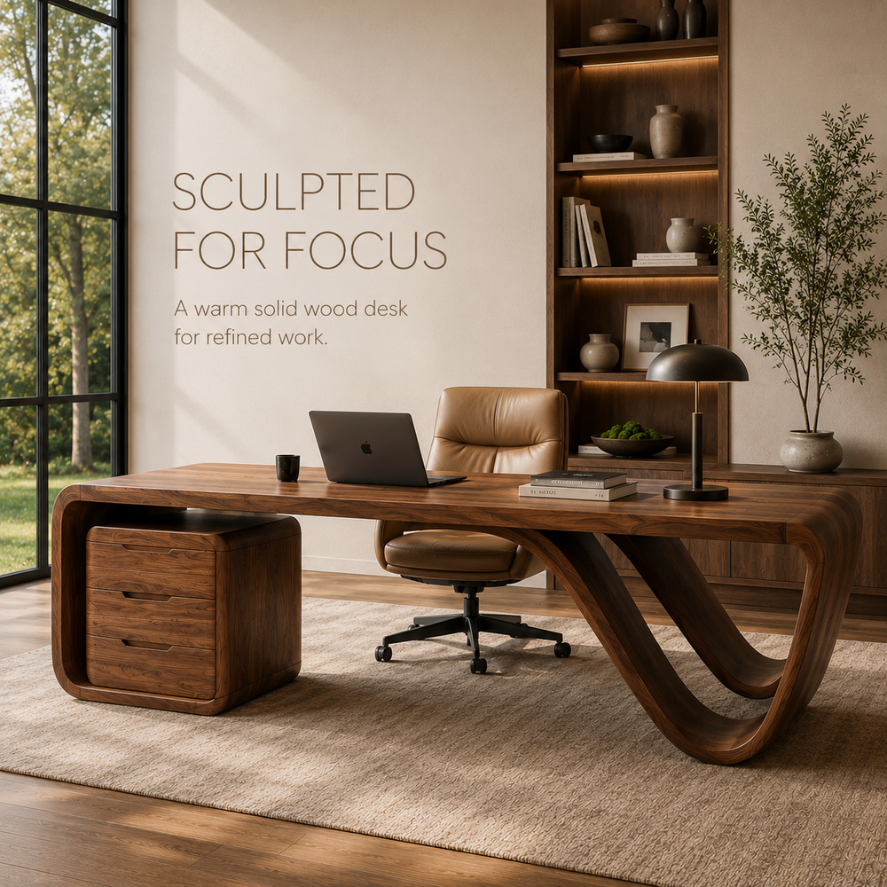 Veyra Soft Curve Desk - Design 007 - product image 02