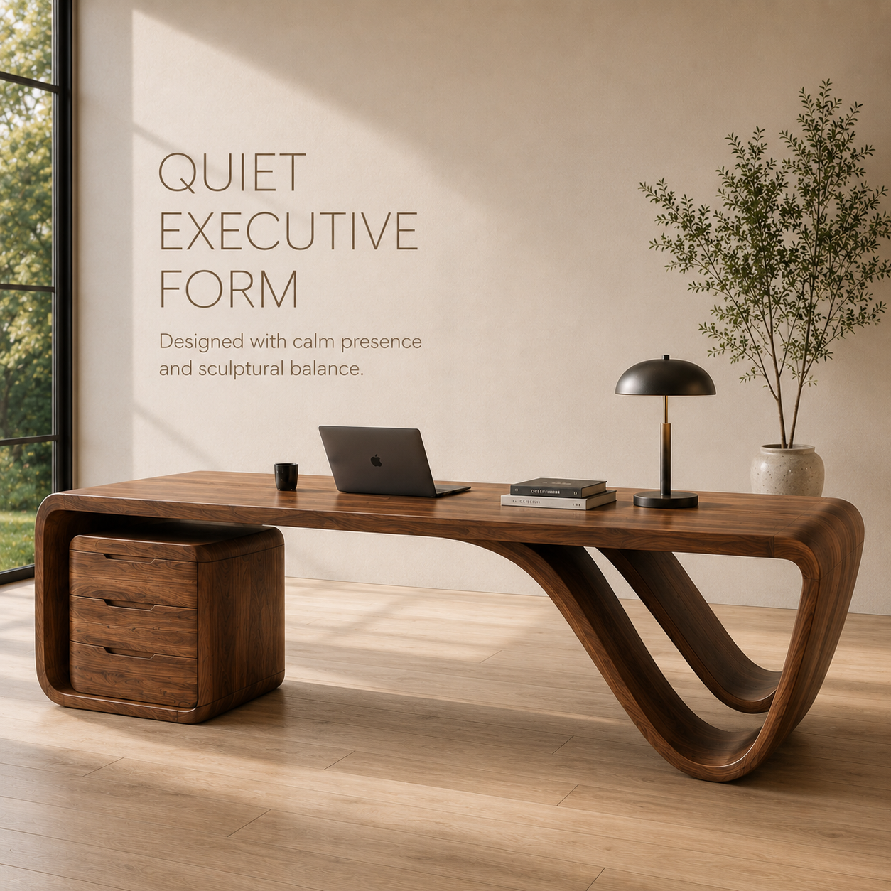 Veyra Soft Curve Desk - Design 007 - product image 03