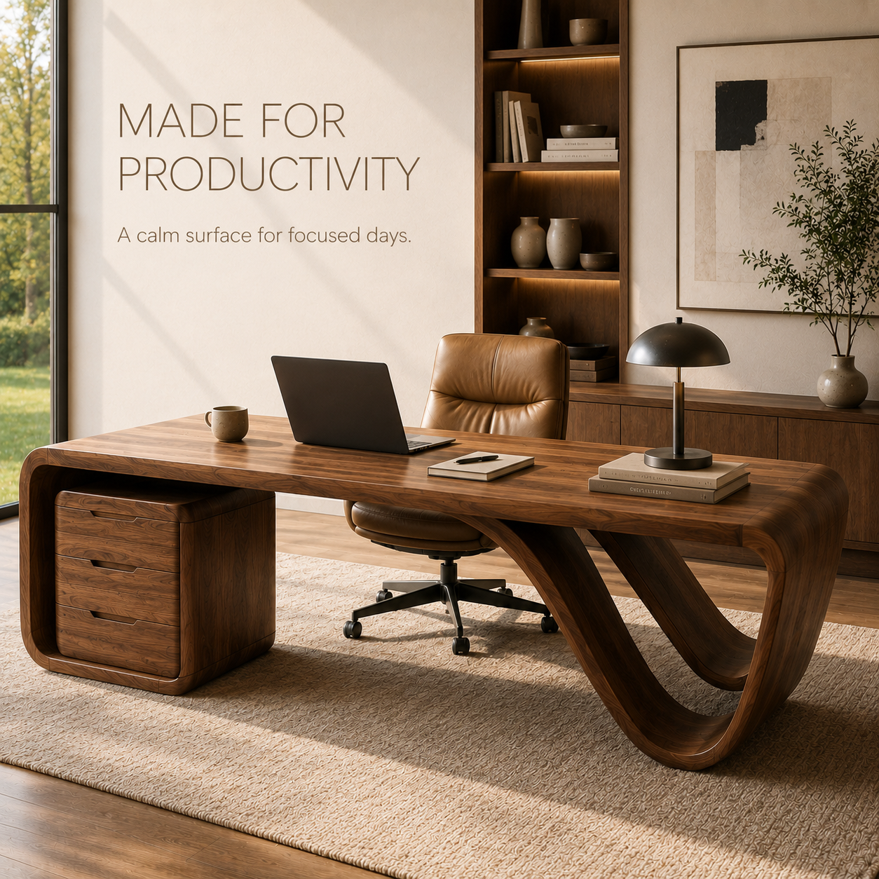 Veyra Soft Curve Desk - Design 007 - product image 07