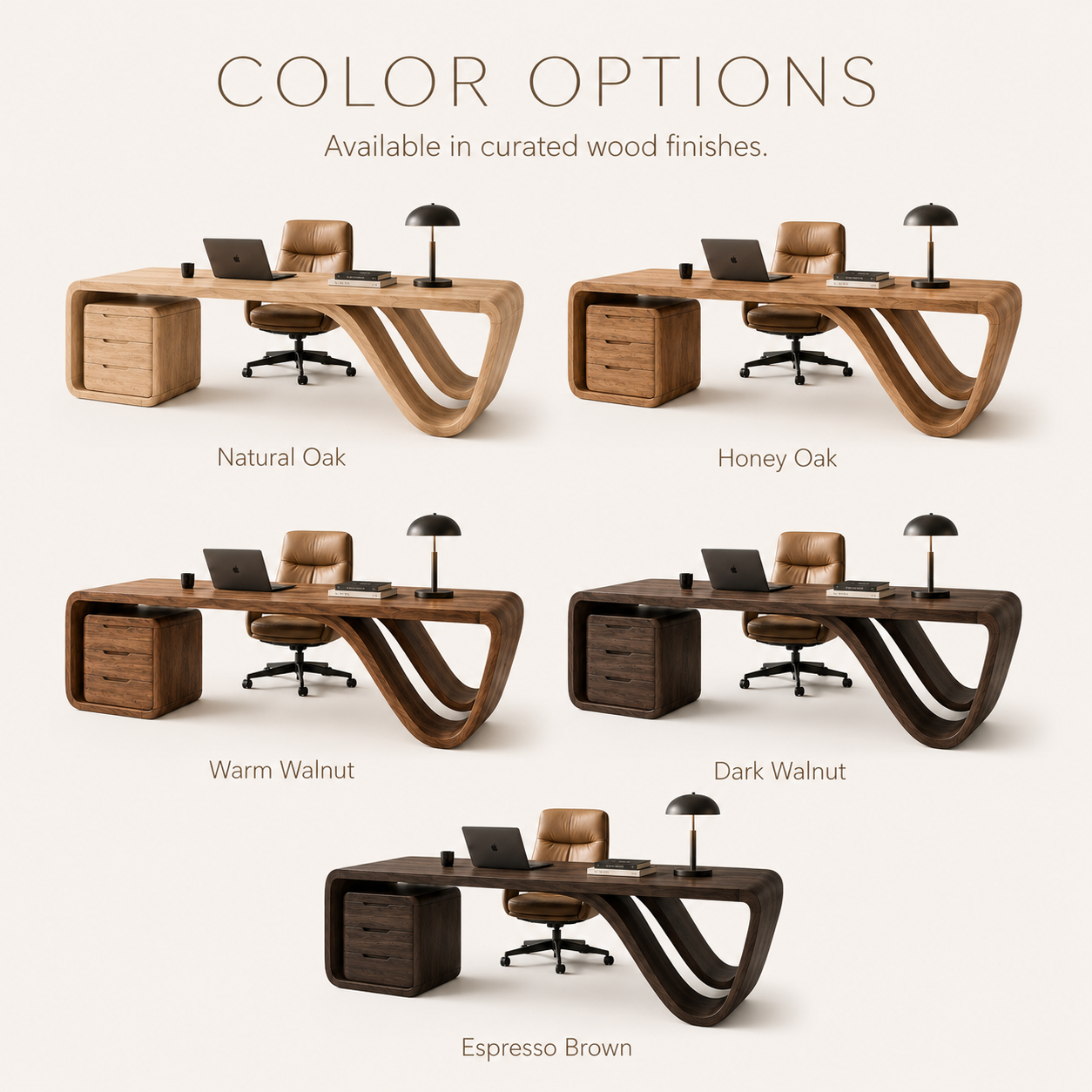 Veyra Soft Curve Desk - Design 007 - product image 11