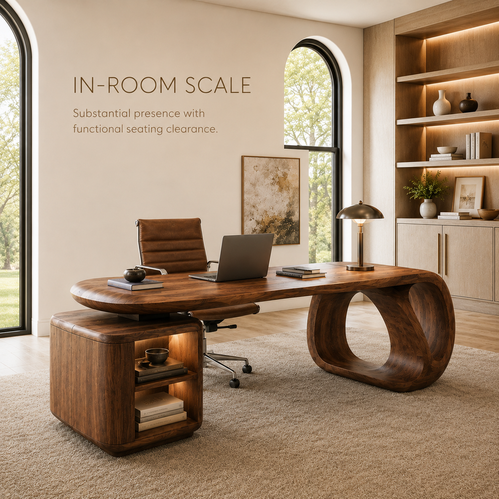 Darian Portal Executive Desk - Design 010 - product image 04