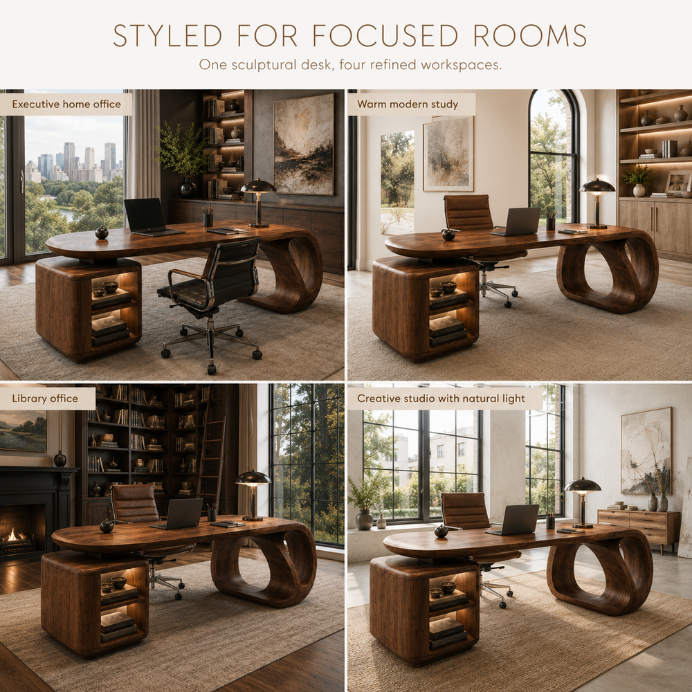Darian Portal Executive Desk - Design 010 - product image 11