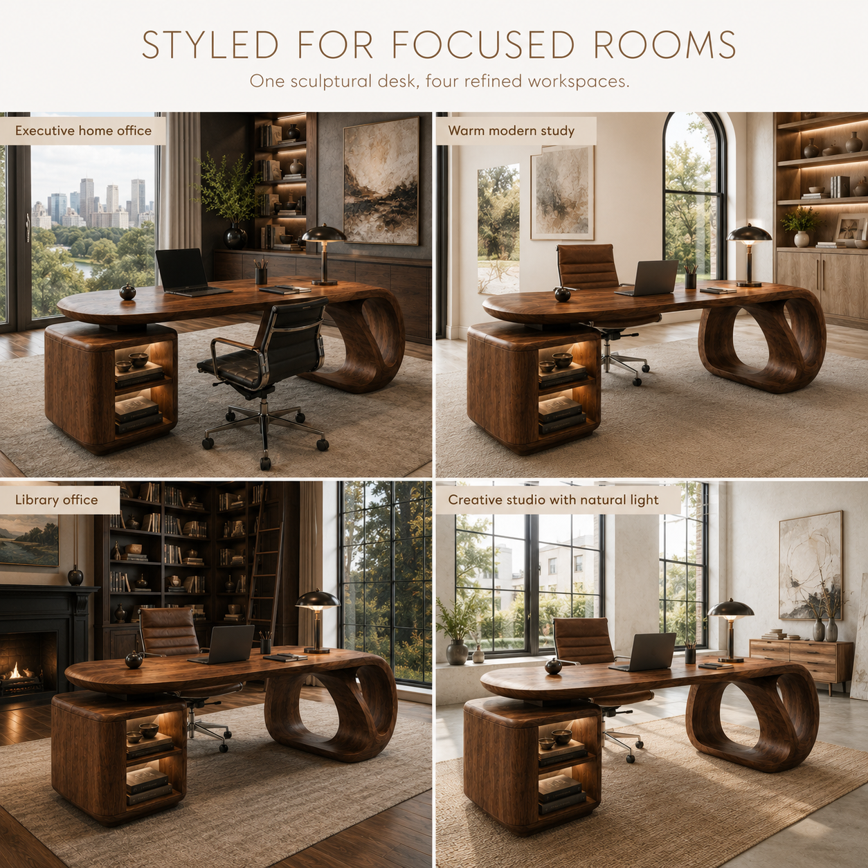 Darian Portal Executive Desk - Design 010 - product image 11