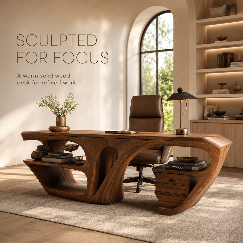 Orin Organic Modern Desk - Design 011 - product image 02