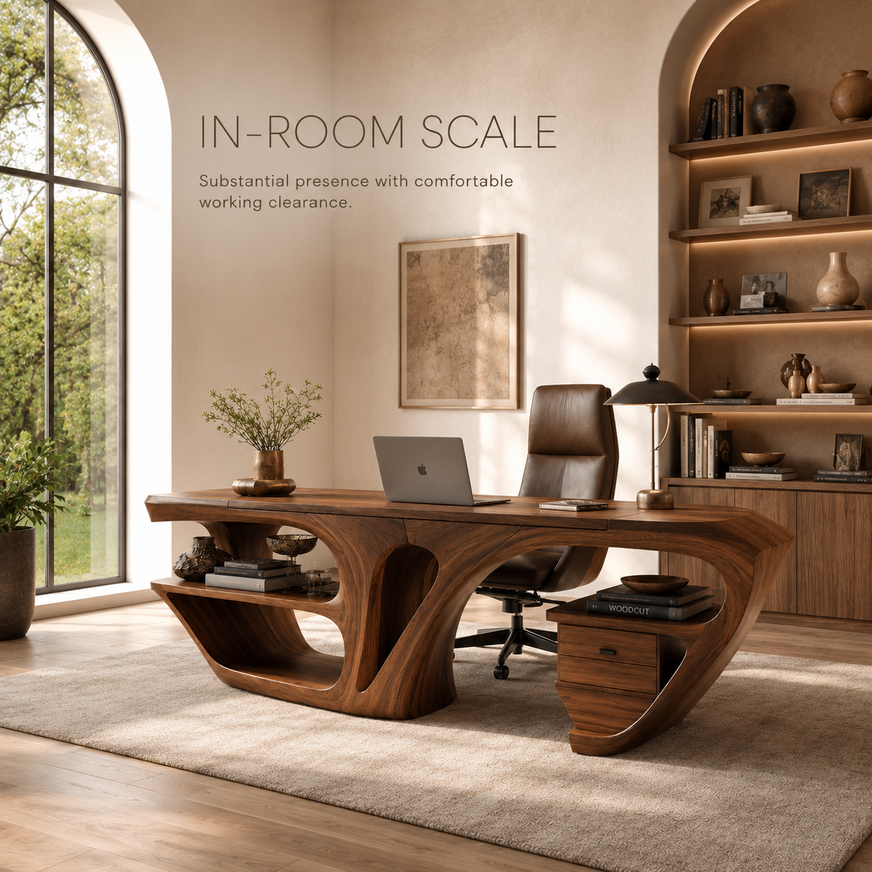 Orin Organic Modern Desk - Design 011 - product image 04