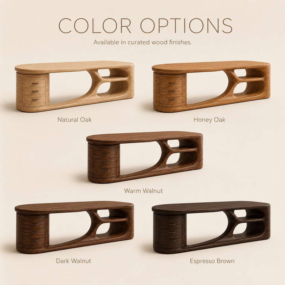Brielle Sculpted Executive Desk - Design 014 - product image 10
