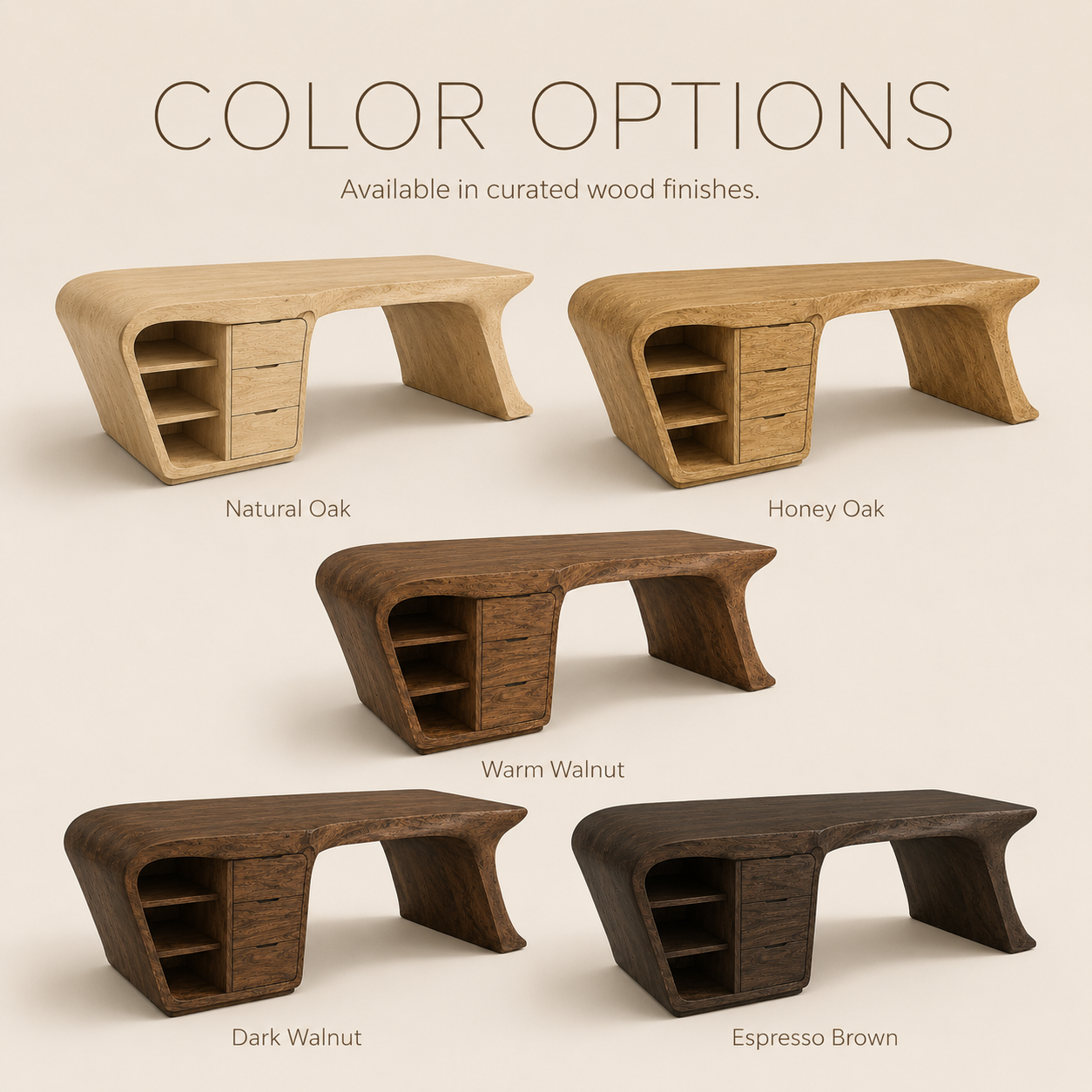 Vale Modern Solid Wood Desk - Design 015 - product image 11