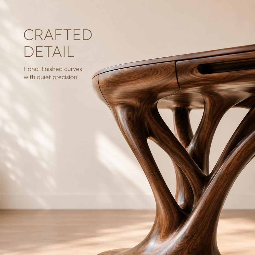 Celine Curved Home Office Desk - Design 016 - product image 06