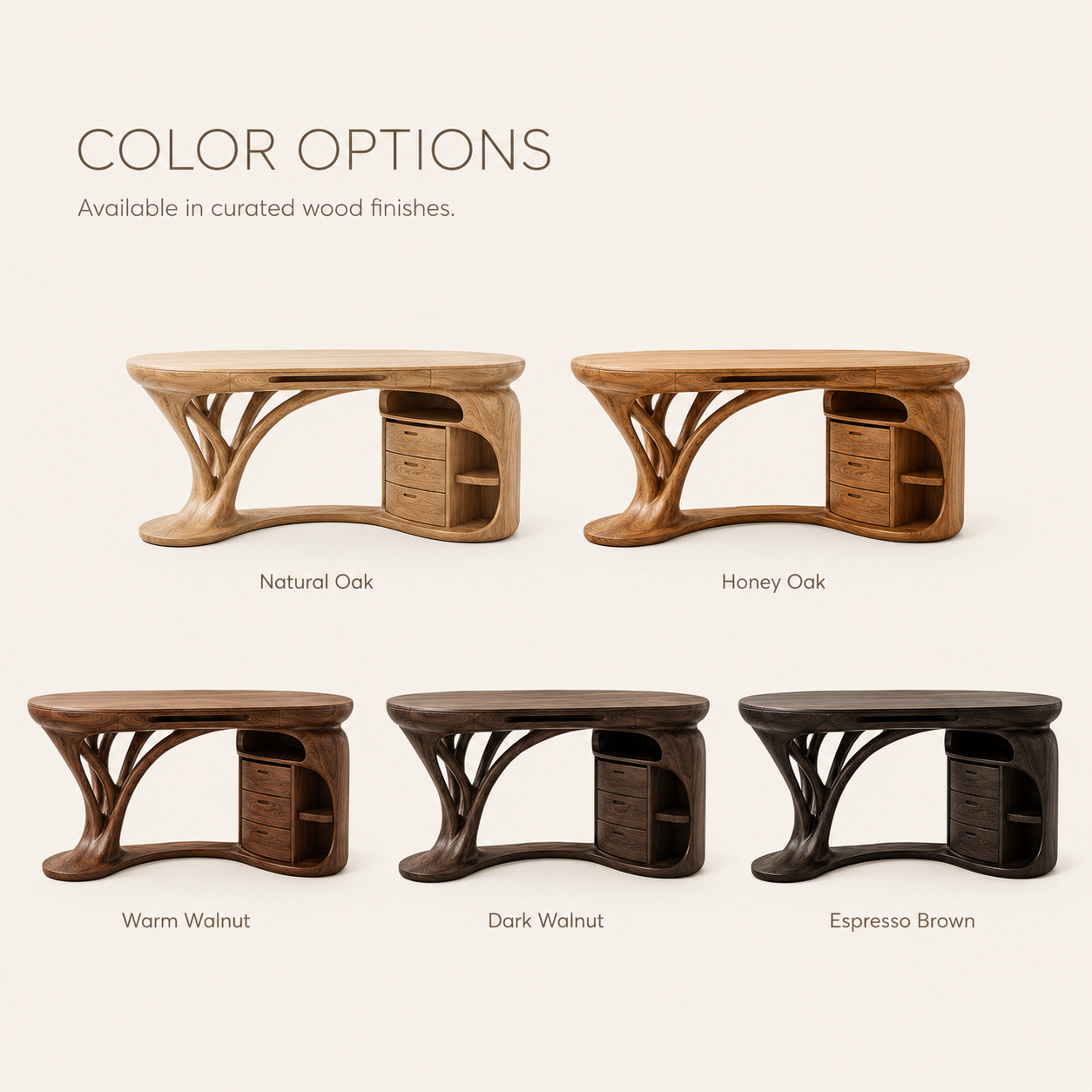 Celine Curved Home Office Desk - Design 016 - product image 11