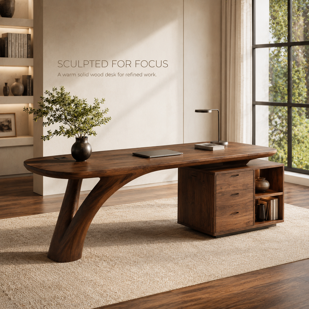Talia Soft Edge Desk - Design 019 - product image 02