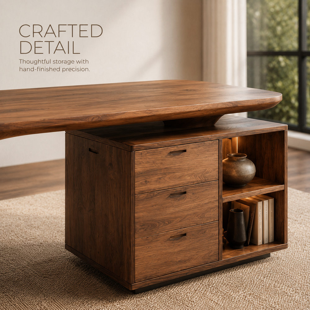 Talia Soft Edge Desk - Design 019 - product image 07