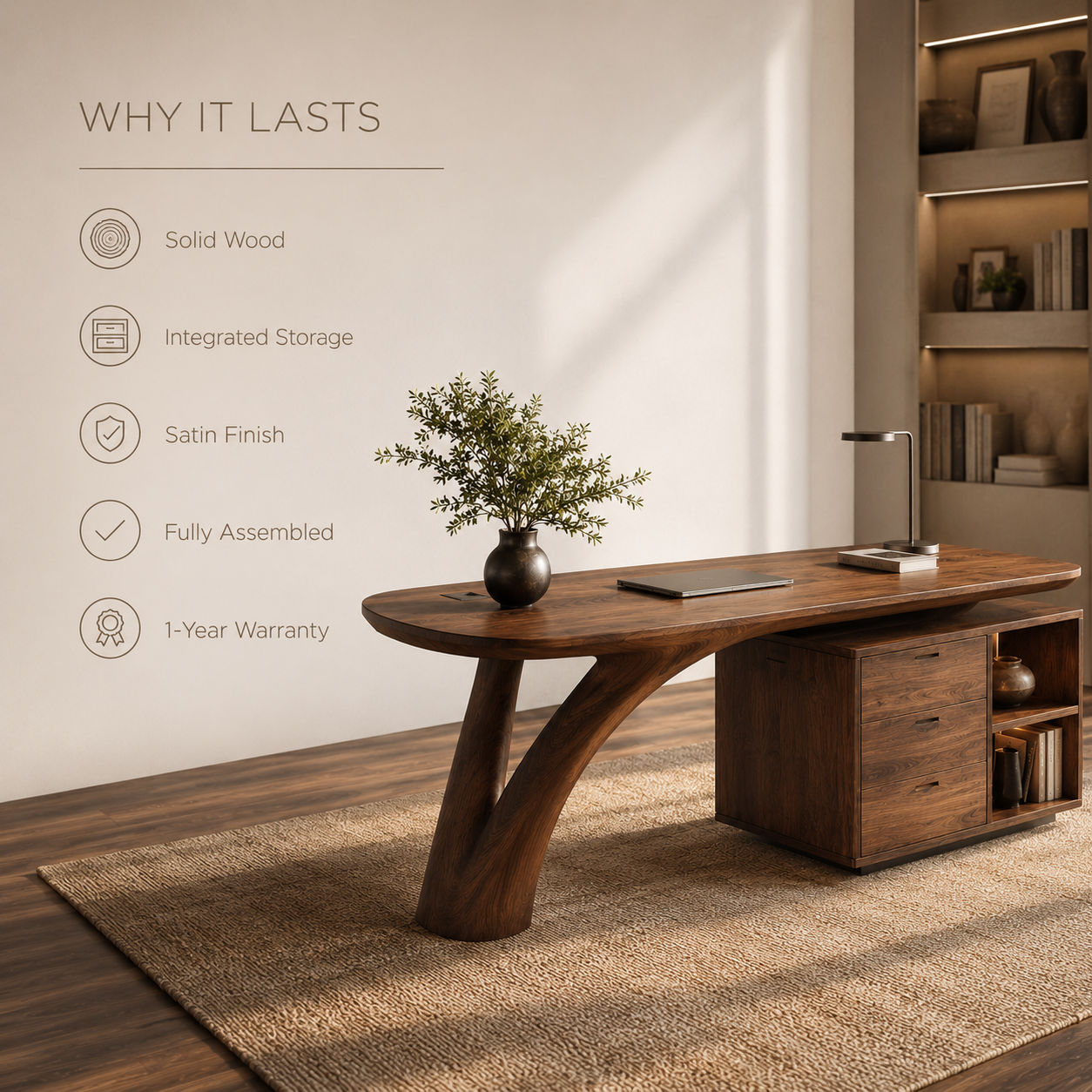 Talia Soft Edge Desk - Design 019 - product image 10