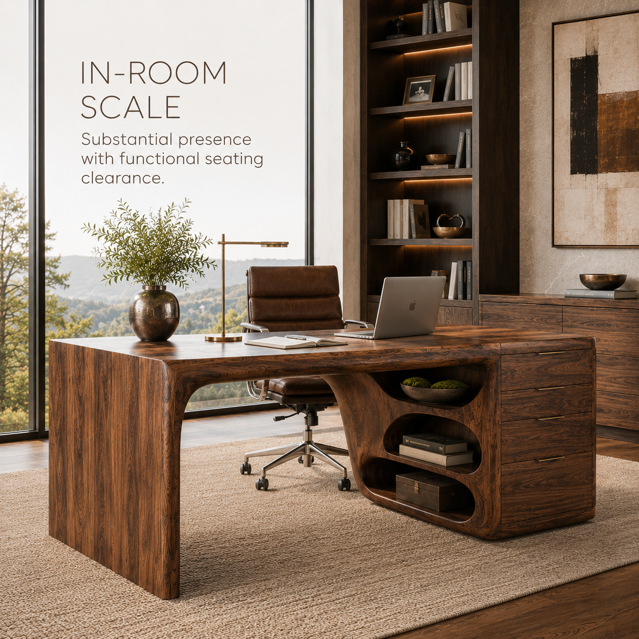 Mira Flow Wood Desk - Design 020 - product image 04