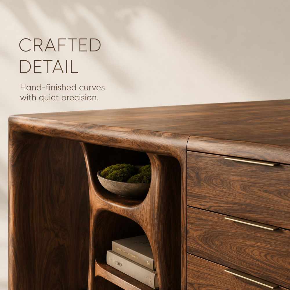 Mira Flow Wood Desk - Design 020 - product image 06