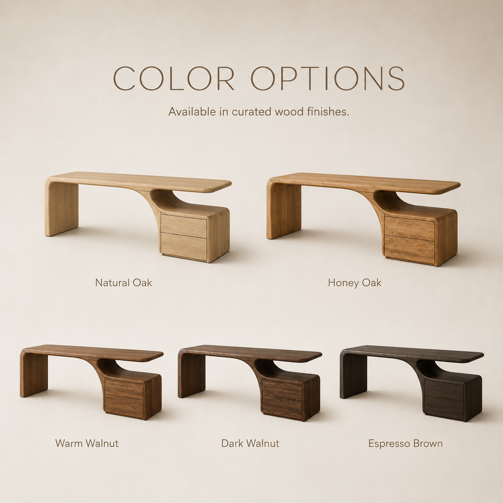 Avery Sculptural Executive Desk - Design 021 - product image 11