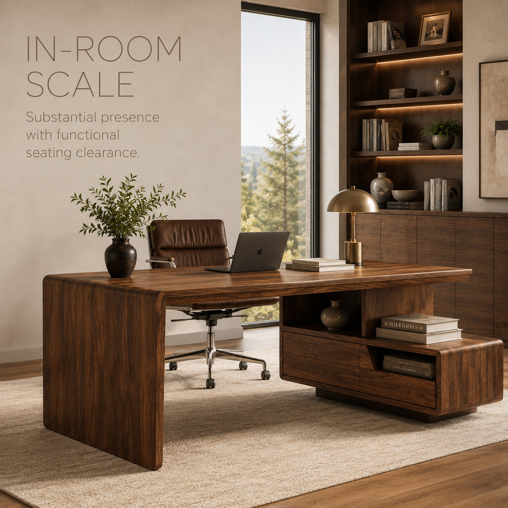 Marin Organic Modern Writing Desk - Design 023 - product image 04