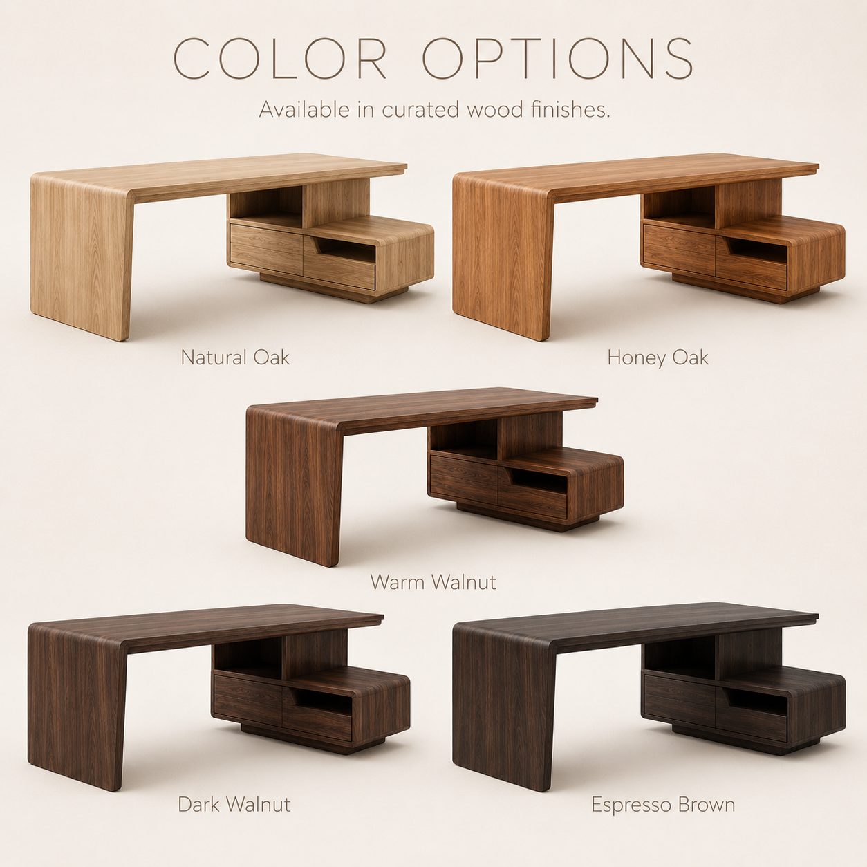 Marin Organic Modern Writing Desk - Design 023 - product image 09