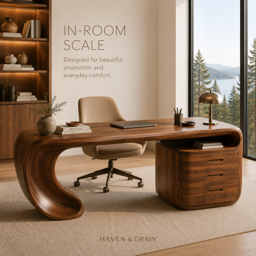 Isla Statement Home Office Desk - Design 024 - product image 05