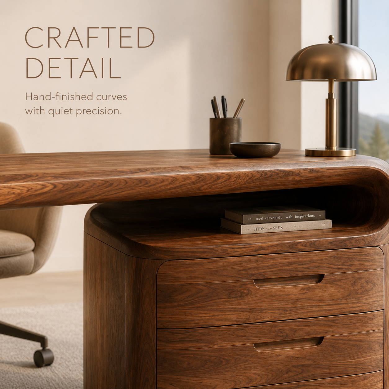 Isla Statement Home Office Desk - Design 024 - product image 07