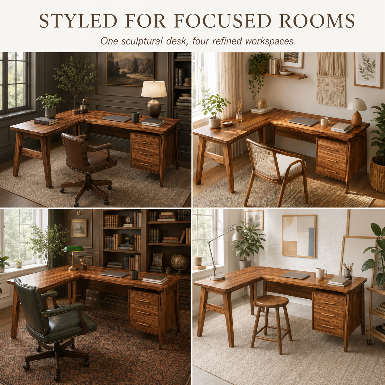 Soren Solid Wood Executive Desk - Design 025 - product image 11