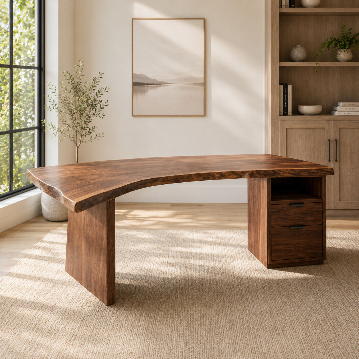 Avery Sculptural Executive Desk - Design 026 - product image 02