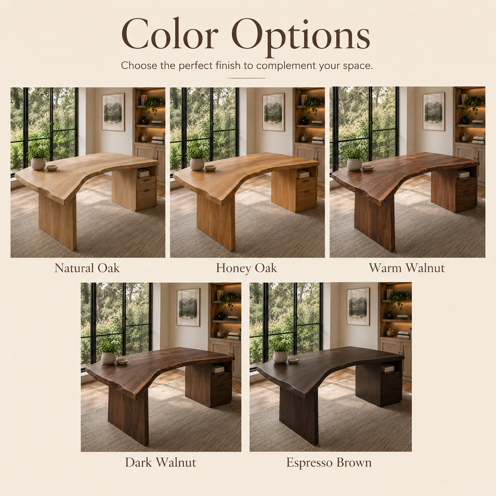 Avery Sculptural Executive Desk - Design 026 - product image 10