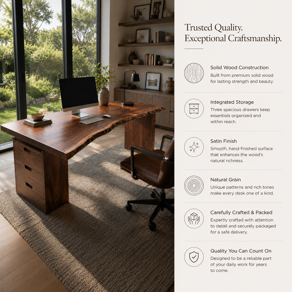 Rowan Curved Wood Office Desk - Design 027 - product image 08