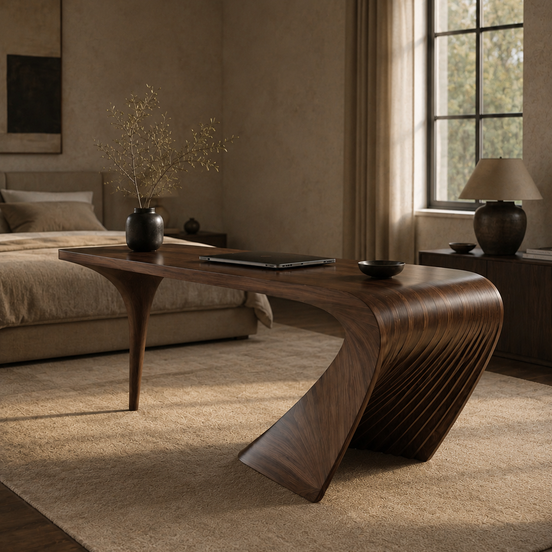 Marin Organic Modern Writing Desk - Design 028 - product image 03