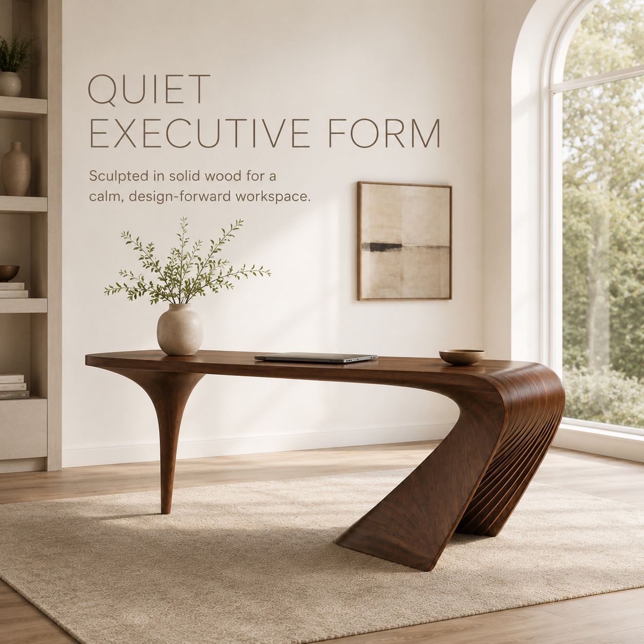 Marin Organic Modern Writing Desk - Design 028 - product image 04