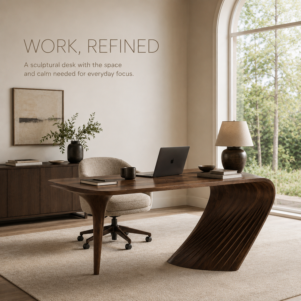 Marin Organic Modern Writing Desk - Design 028 - product image 07