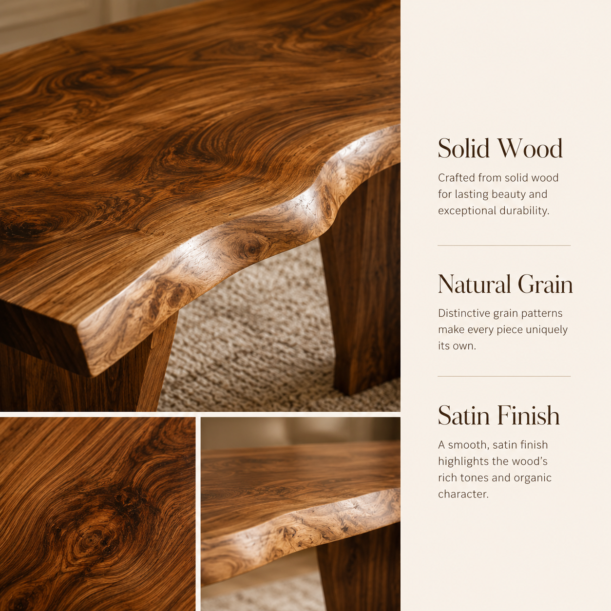 Isla Statement Home Office Desk - Design 029 - main view