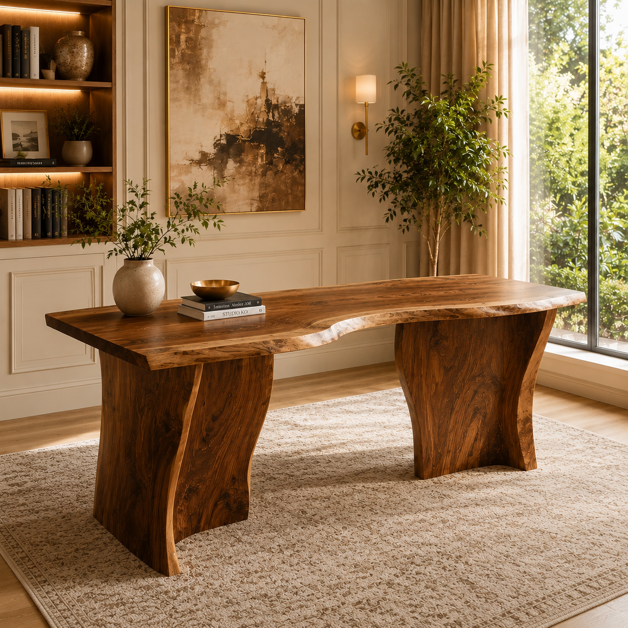 Isla Statement Home Office Desk - Design 029 - product image 03
