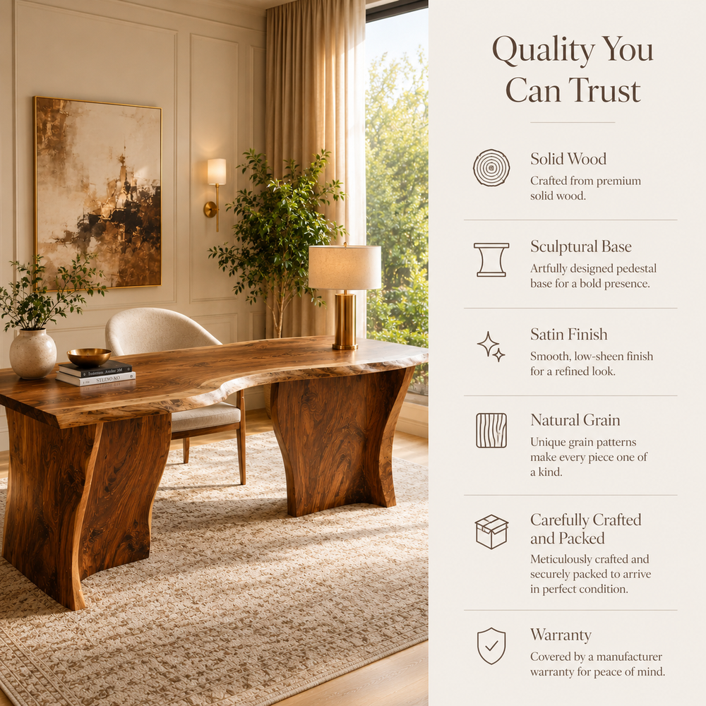 Isla Statement Home Office Desk - Design 029 - product image 08