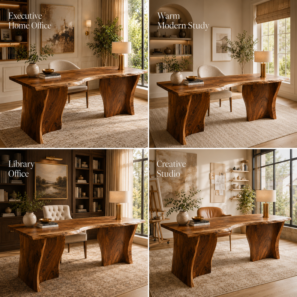 Isla Statement Home Office Desk - Design 029 - product image 09