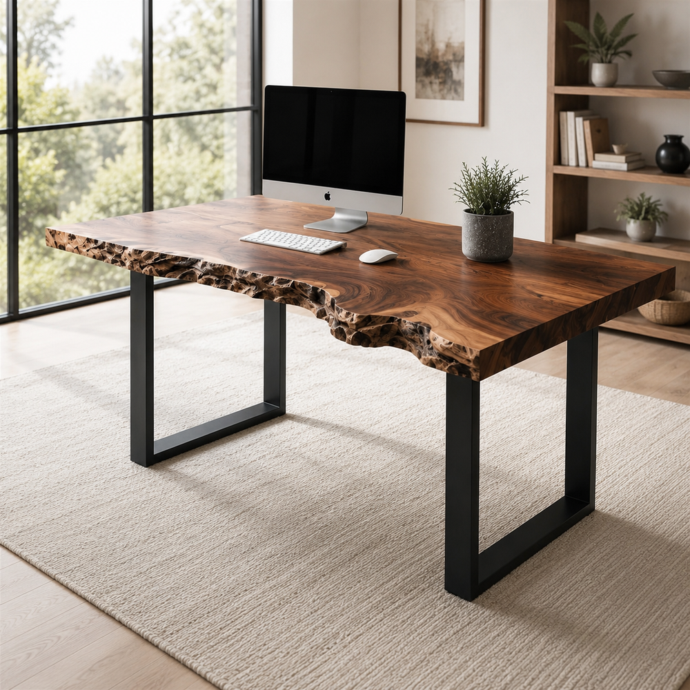 Soren Solid Wood Executive Desk - Design 030 - product image 03