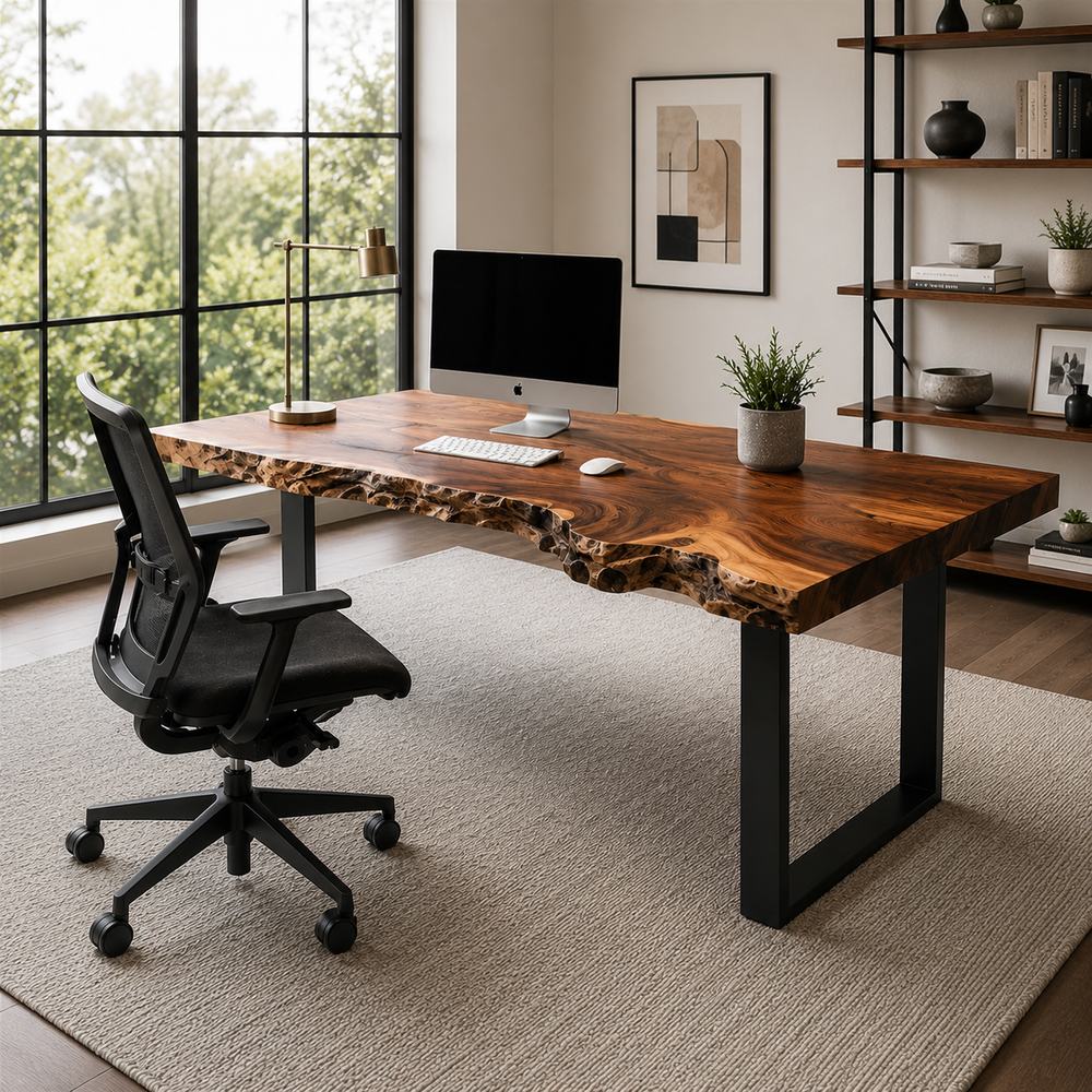 Soren Solid Wood Executive Desk - Design 030 - product image 04