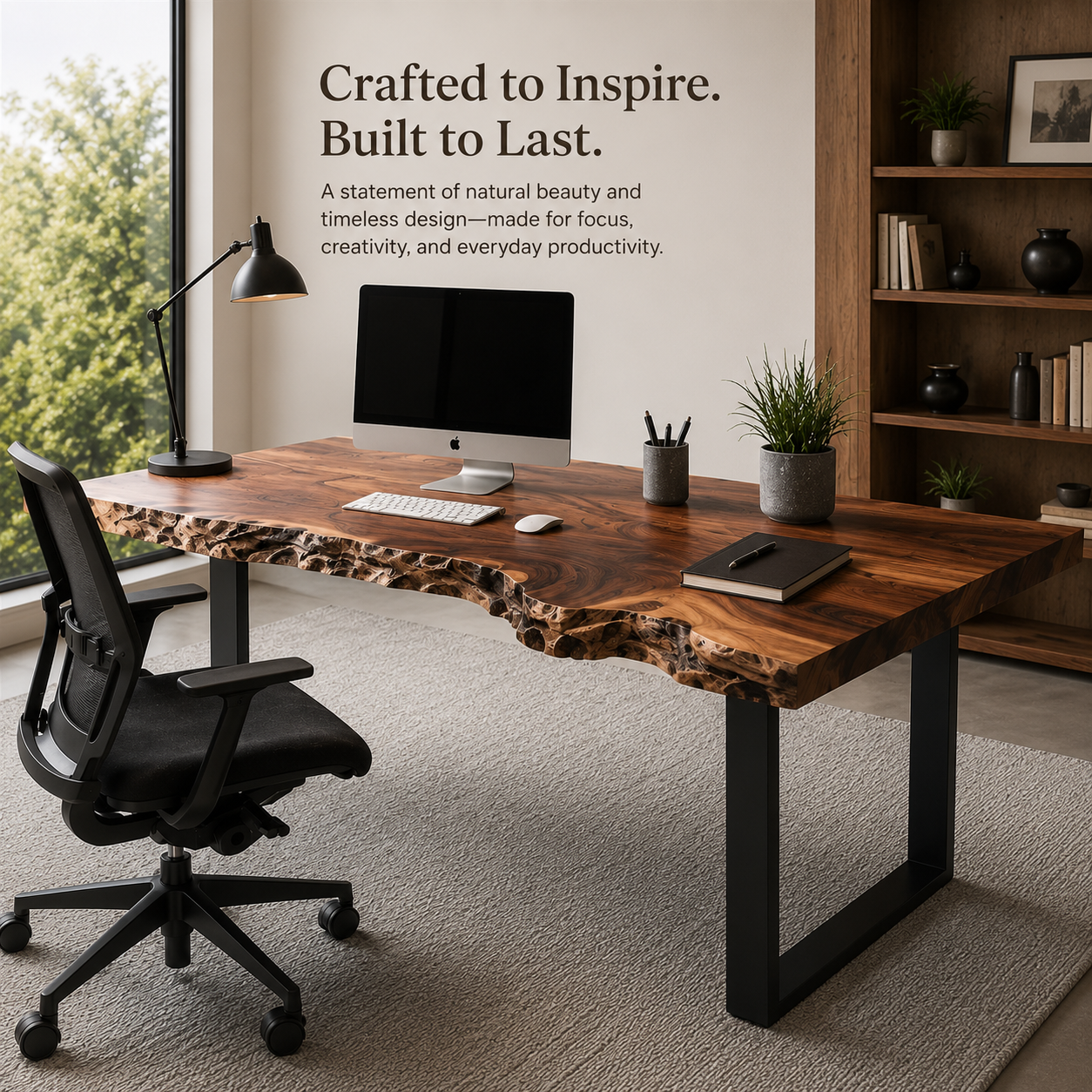 Soren Solid Wood Executive Desk - Design 030 - product image 06
